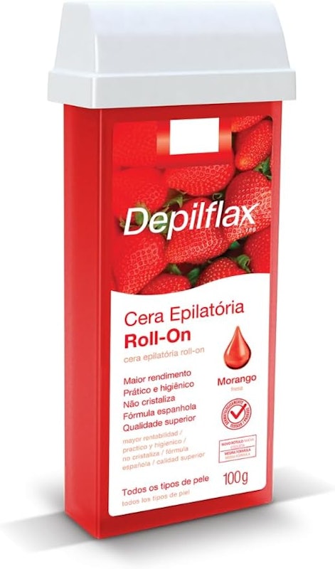 Cera Refil Roll-On Morango 1