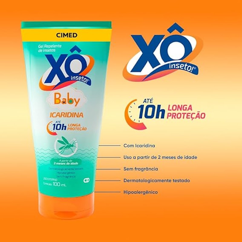 Xô Inseto Baby Icaridina Gel 2