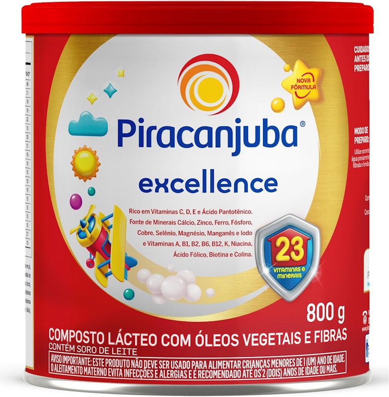 Composto Lácteo Piracanjuba Excellence Lata 800g 1