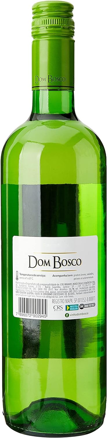 Vinho Dom Bosco Branco Suave 2