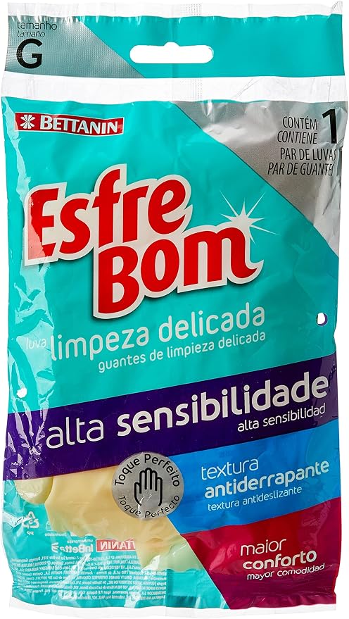 Luva Limpeza Delicada EsfreBom 1