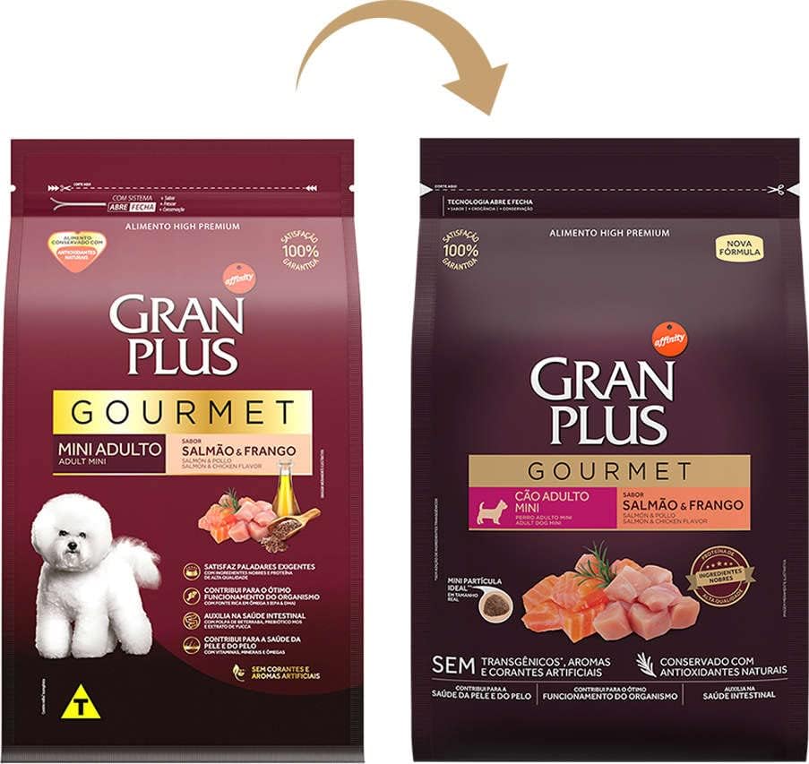 Gourmet Cão Adulto Mini - Salmão & Frango 3