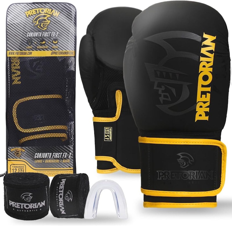 Kit Boxe e Muay Thai First FX2 Pretorian 1