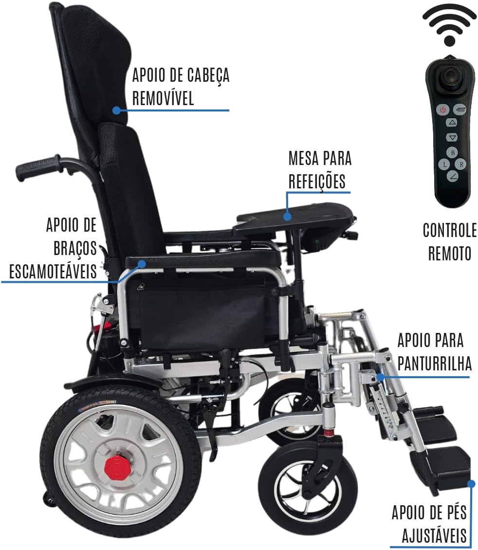 Cadeira de Rodas Motorizada Elétrica 2