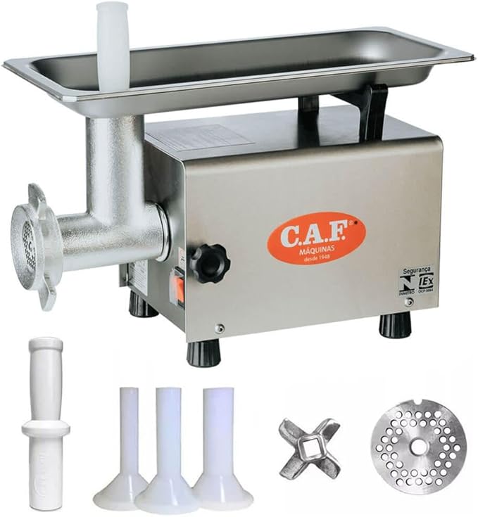 Moedor de Carne CAF 8 Inox 2