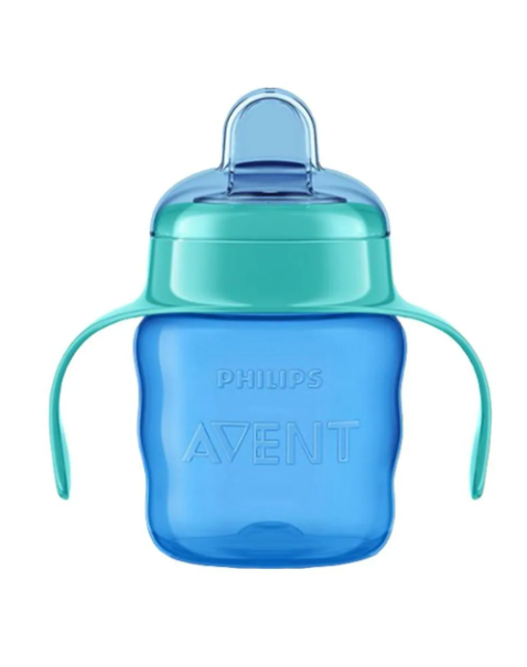 Copo de Transição Philips Avent 200 ml 6m+ Azul com Alças 3