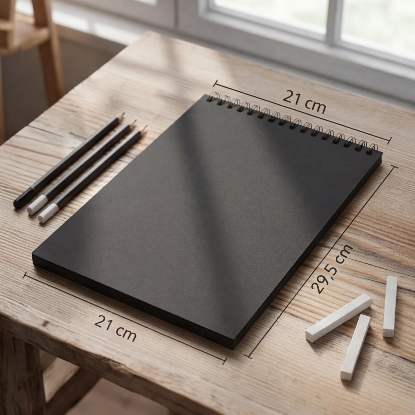 Caderno Sketchbook Desenho Artístico Profissional Esboço A4 3