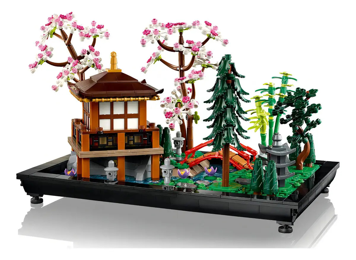 Lego Icons Jardim Tranquilo 3