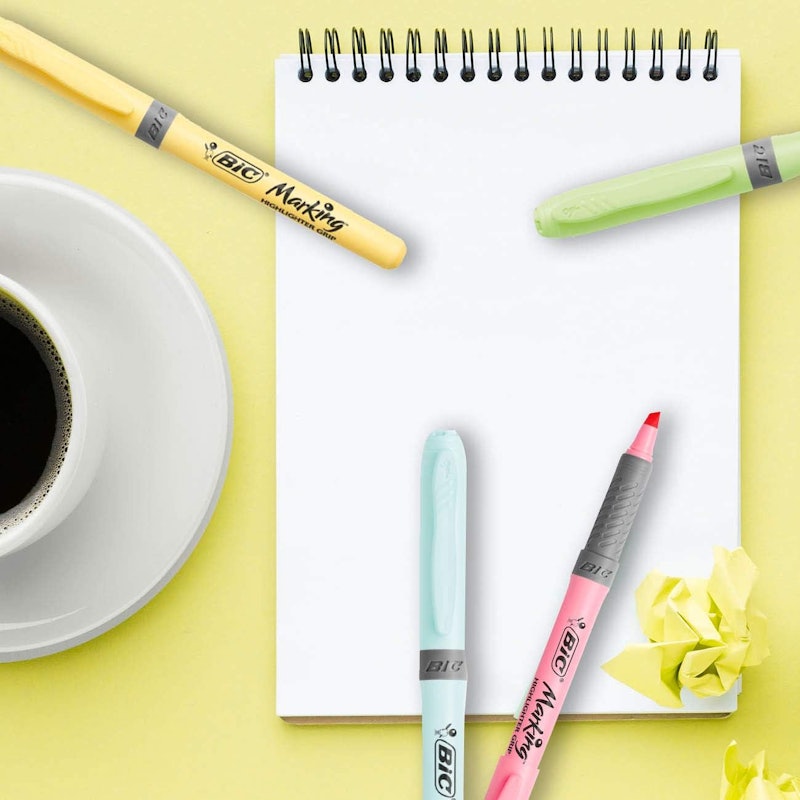 Marcador de Texto Cores Pastel BIC Marking 5
