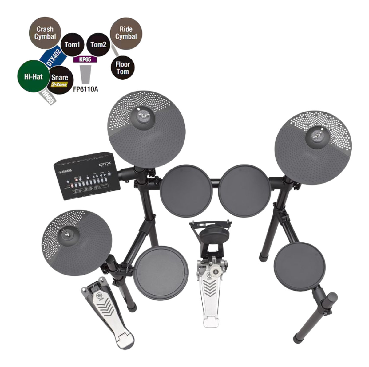 Bateria Eletrônica Série DTX402 4
