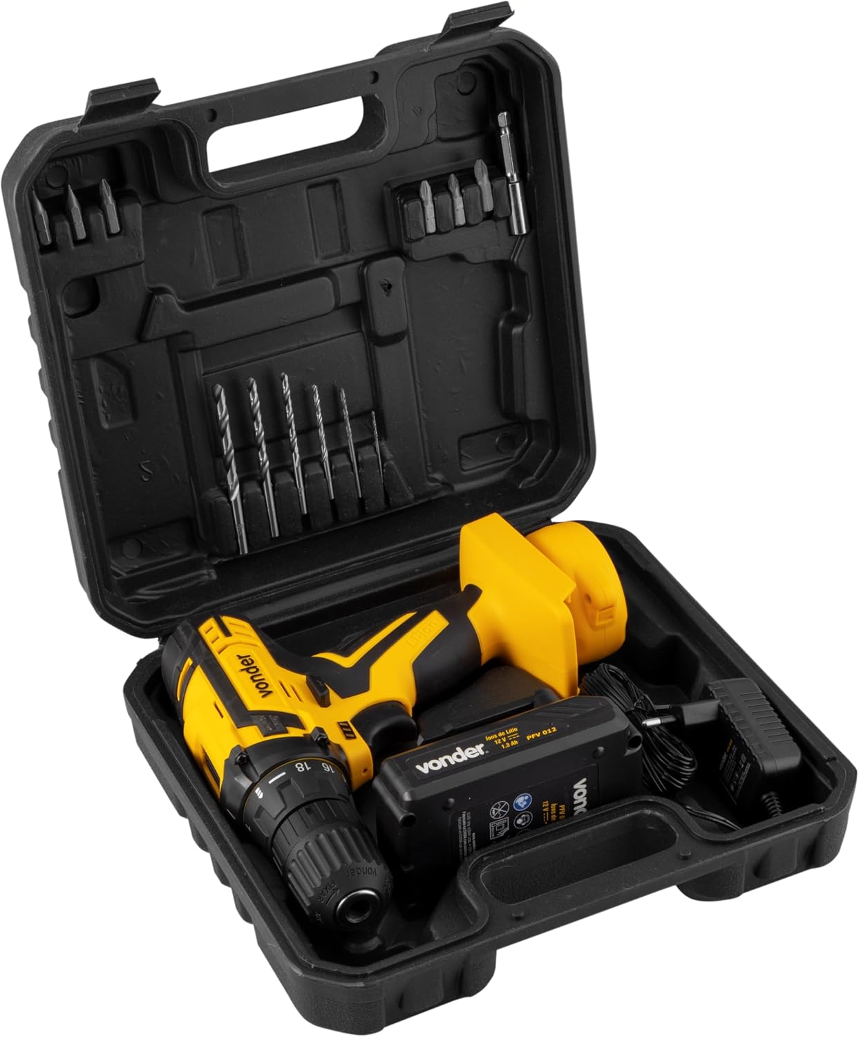 Parafusadeira e Furadeira a Bateria 12 V PFV 012 4