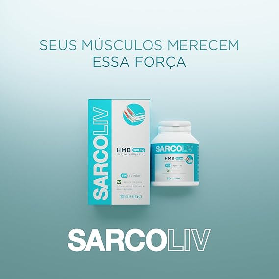 Sarcoliv HMB 500 mg 60 Cápsulas 4