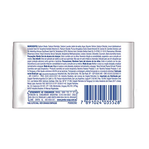 Sabonete em Barra Protex Nutri Protect Vitamina E 3