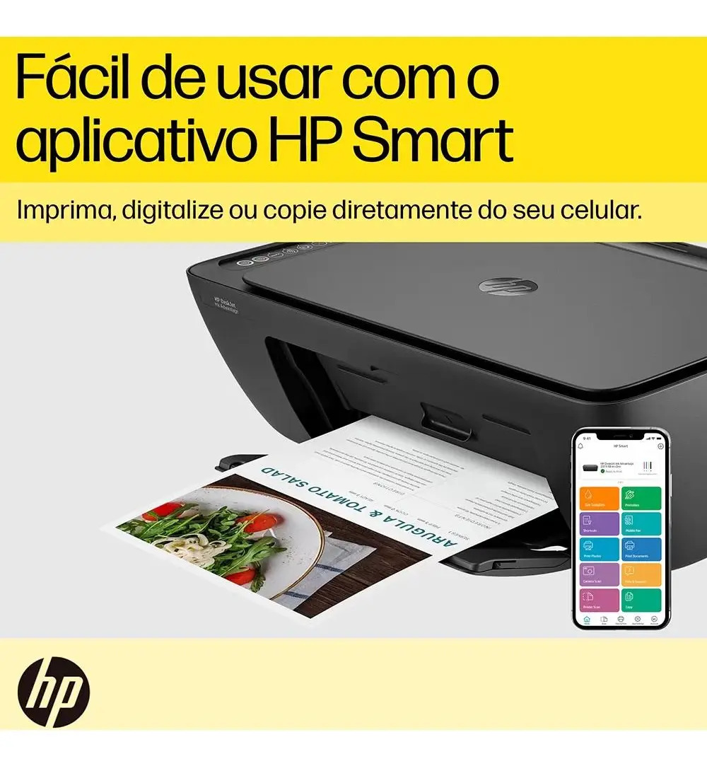 Impressora Multifuncional HP DeskJet Ink Advantage 2874 5