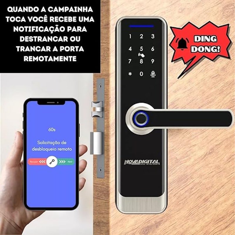 Fechadura Inteligente com Biometria 3