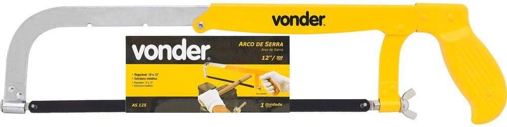 Arco de Serra 12" Regulável AS 125 VONDER 1