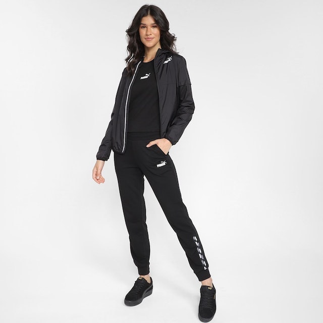 Jaqueta Corta-Vento Feminina Puma Essentials Solid 5