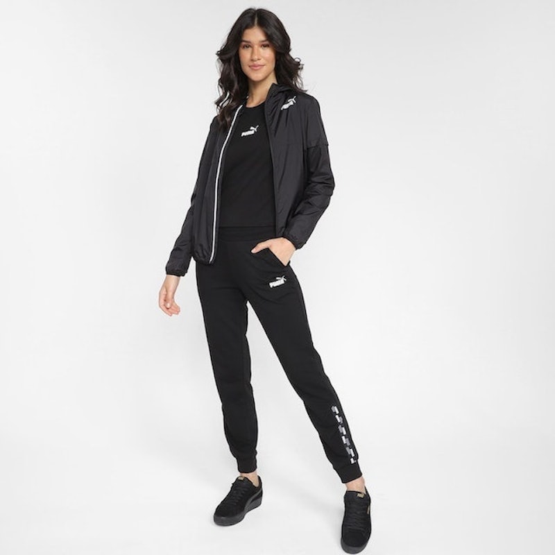 Jaqueta Corta-Vento Feminina Puma Essentials Solid 5