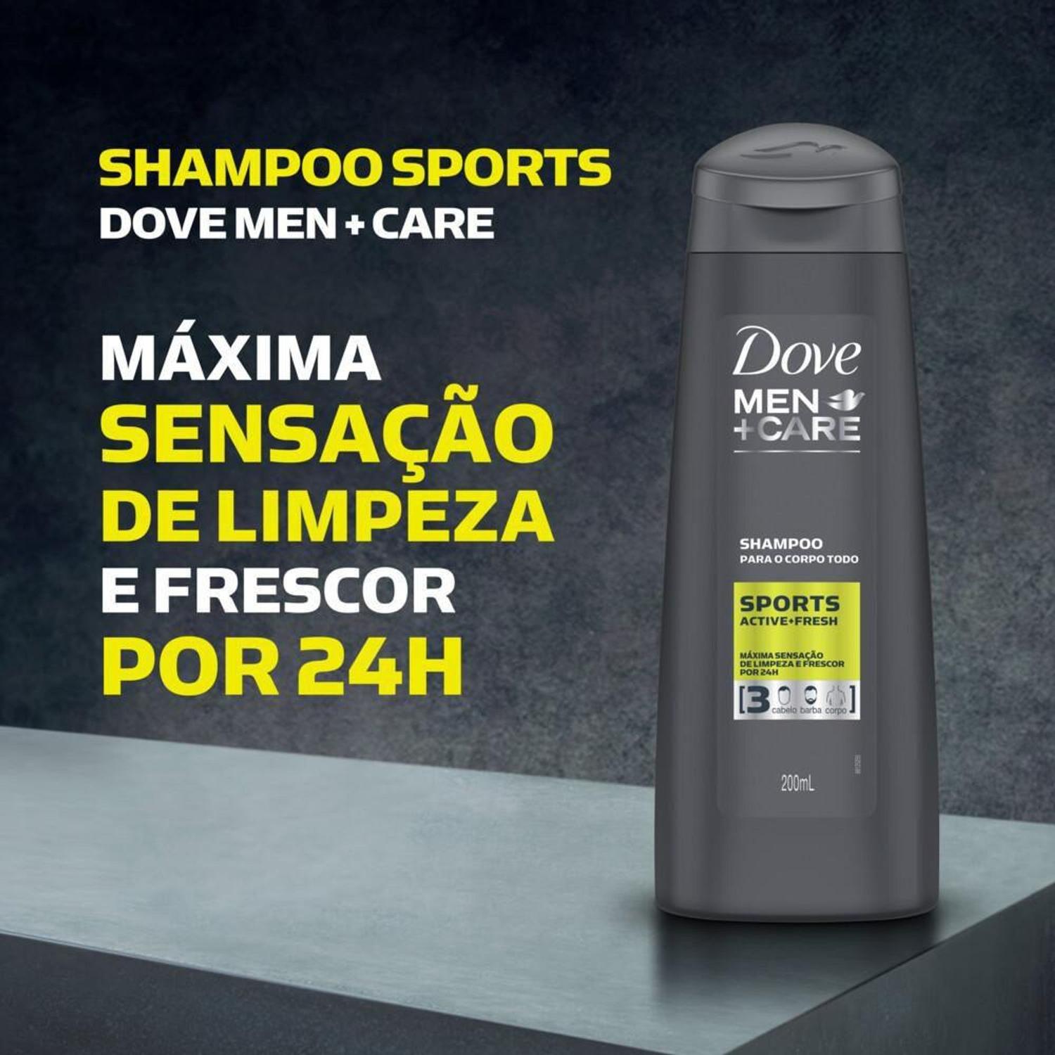 Shampoo 3 em 1 Men+Care Sports 5