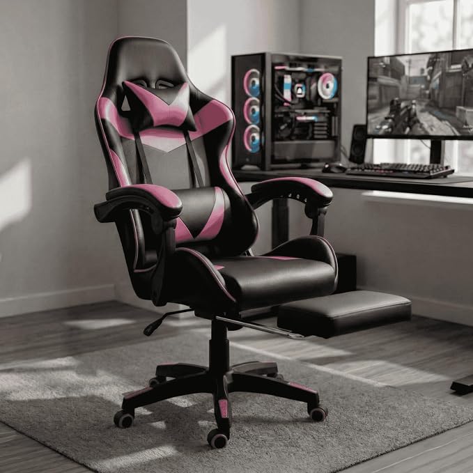 Cadeira Escritório Gamer LED Tools 1