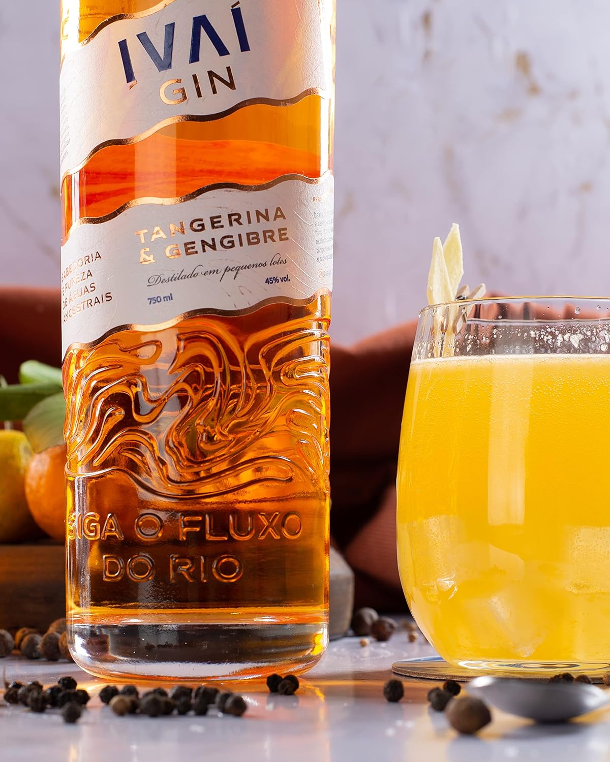 Ivaí Gin Tangerina & Gengibre 4