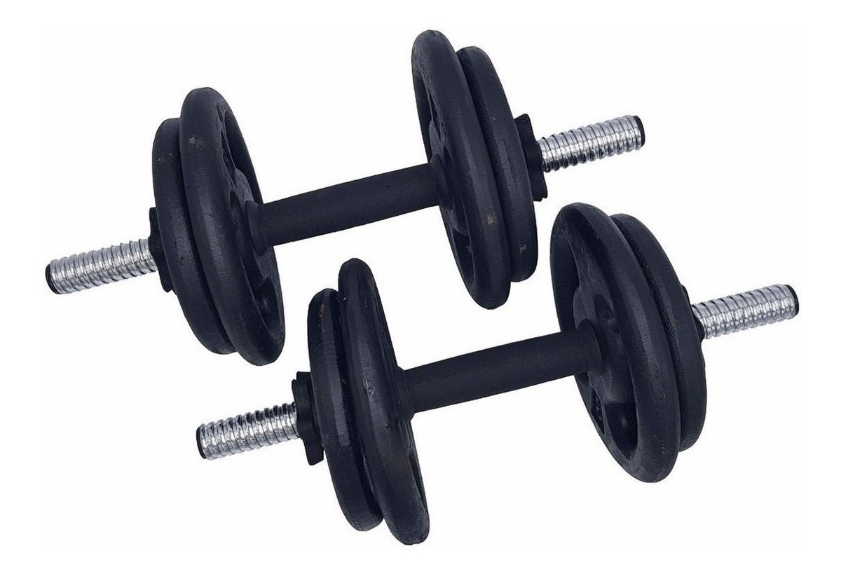 Kit Fitness 40 kg com Corda 5