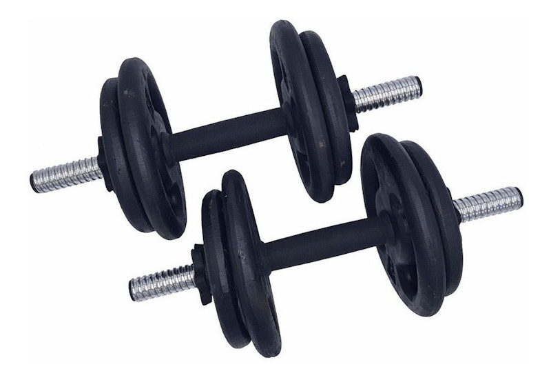 Kit Fitness 40 kg com Corda 5