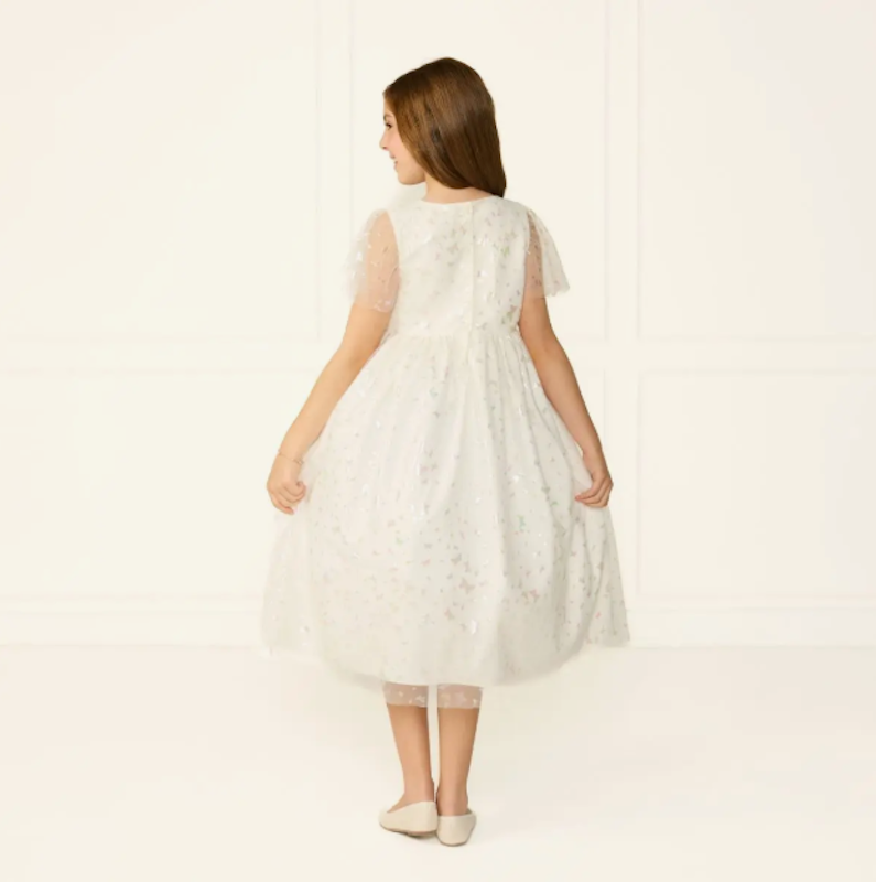 Vestido Borboletinha Off White 2