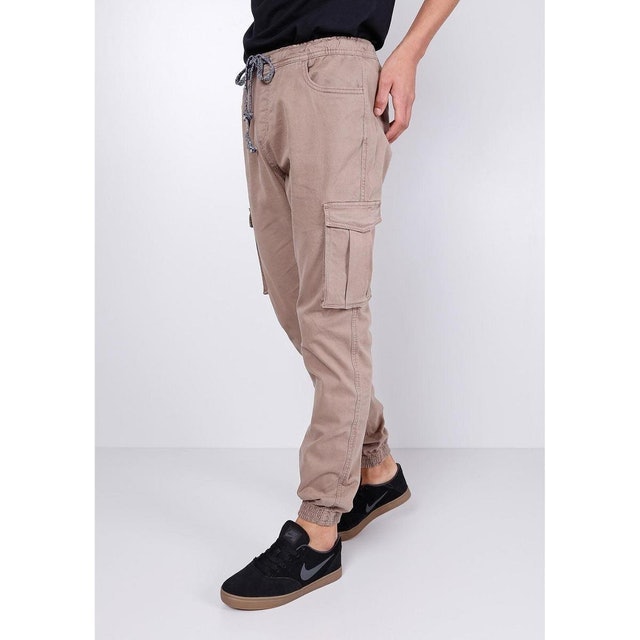 Calça Cargo Masculina Bege Gang 2