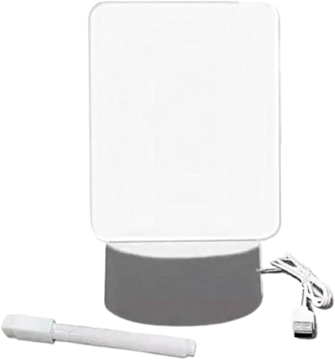 Luminária de Mesa com Tela para Escrever 1