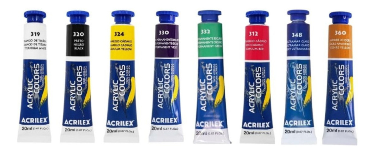 Tinta Acrílica Acrylic Colors 3