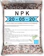 VANGUARD Adubo Fertilizante NPK 20-5-20 1