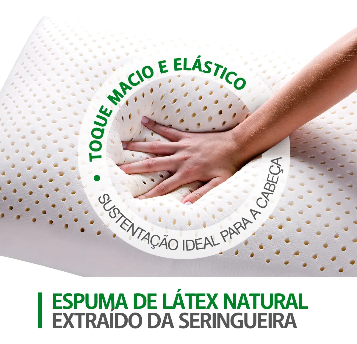 Travesseiro Natural Látex Extra Alto 4