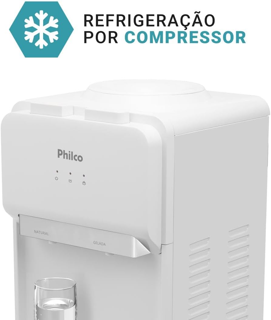 Bebedouro 20 L Água Gelada e Natural com Compressor 4
