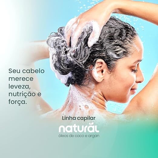 Shampoo Natural com Óleo de Coco e Argan 3