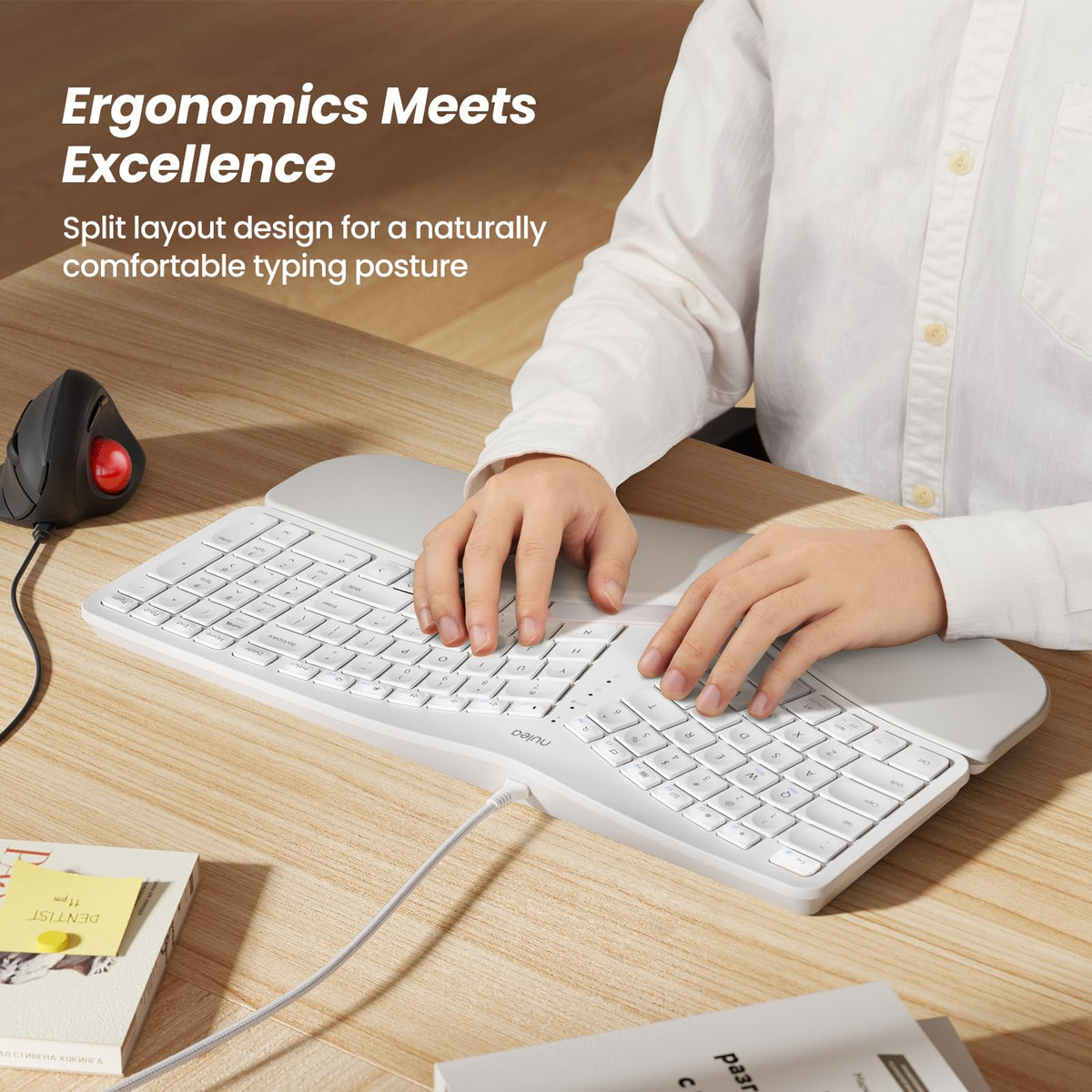 Nulea RT05C Wired Ergonomic Keyboard 2