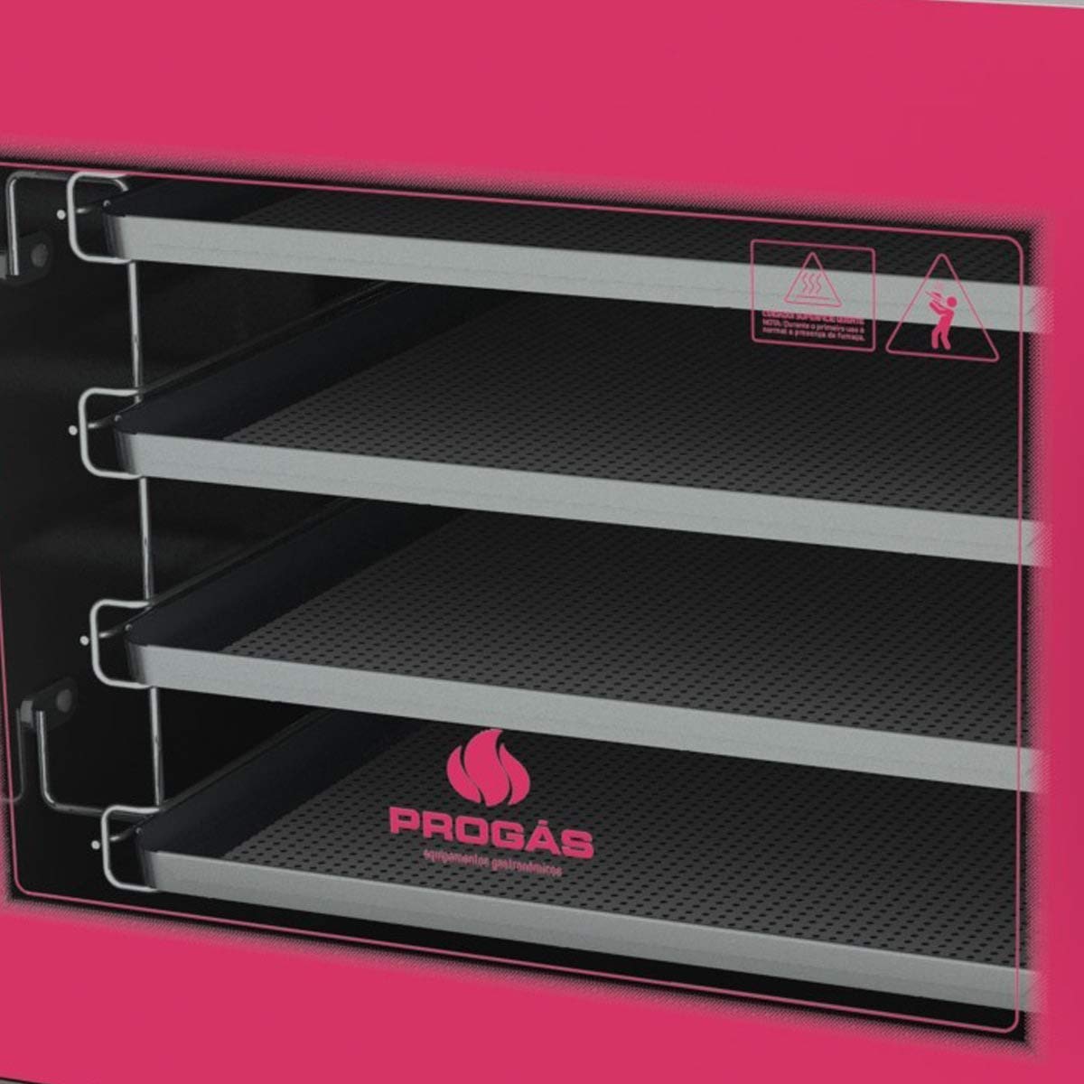 Forno de Elétrico Industrial para Pizza 4 Assadeiras 2
