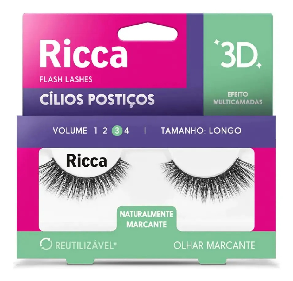 Top 10 Melhores Cílios Postiços em 2026 (Macrilan, Ricca e mais) 5