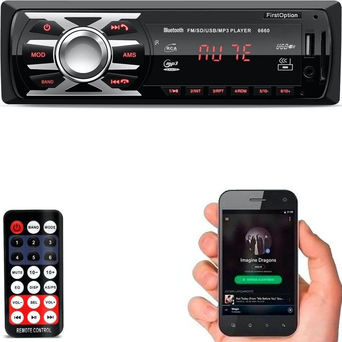 MP3 Player Som Carro USB FIRST OPTION  2