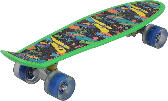 ZippSkate Infantil em Plástico com Luzes nas Rodas 3