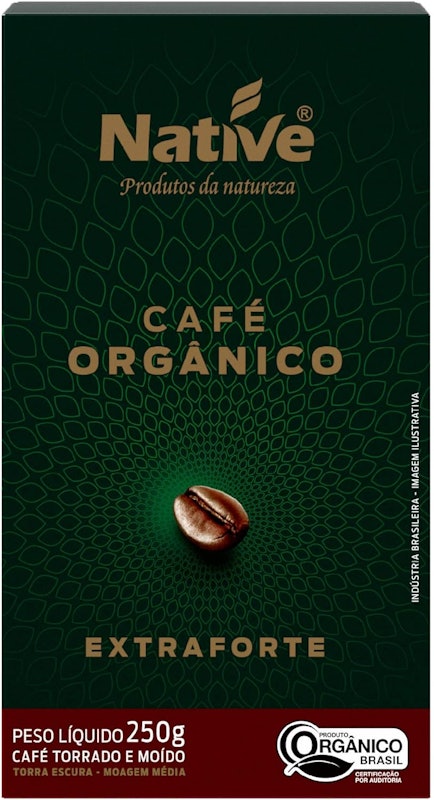 Café Orgânico Torrado e Moído Extraforte 1
