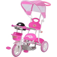 Triciclo Infantil 2 em 1 Rosa
