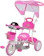 IMPORTWAY Triciclo Infantil 2 em 1 Rosa 1