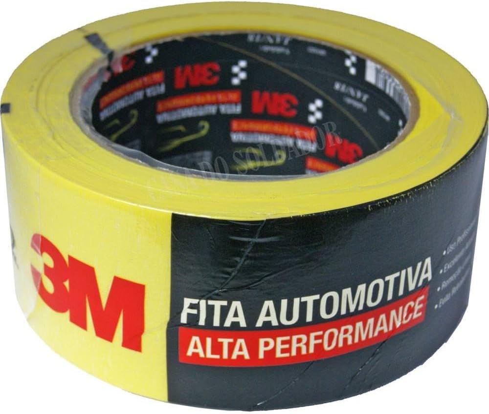 Fita Crepe Amarela 48 mm x 40 m  2