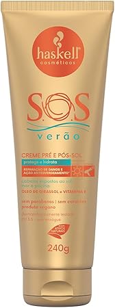 Creme Pré e Pós-Sol S.O.S Verão 1