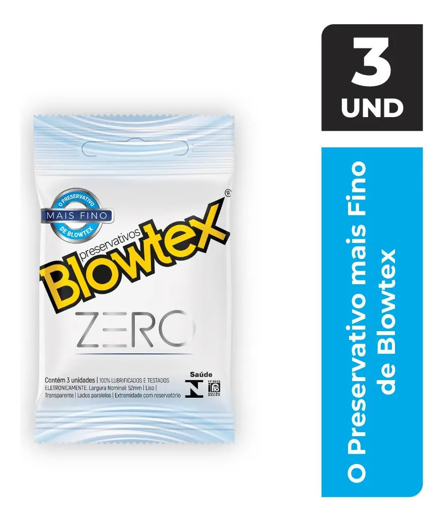 Camisinhas Blowtex Zero 1