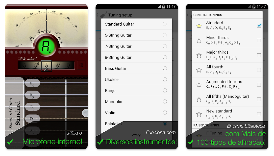 Afinador - Pro Guitar Tuner 2