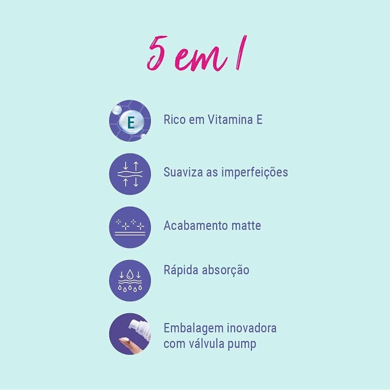 Pump Primer Minimizador de Poros 5