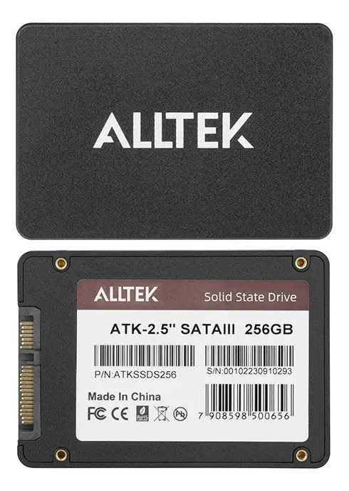 SSD AllTek In 2.5 SATA III 6 Gbs 5