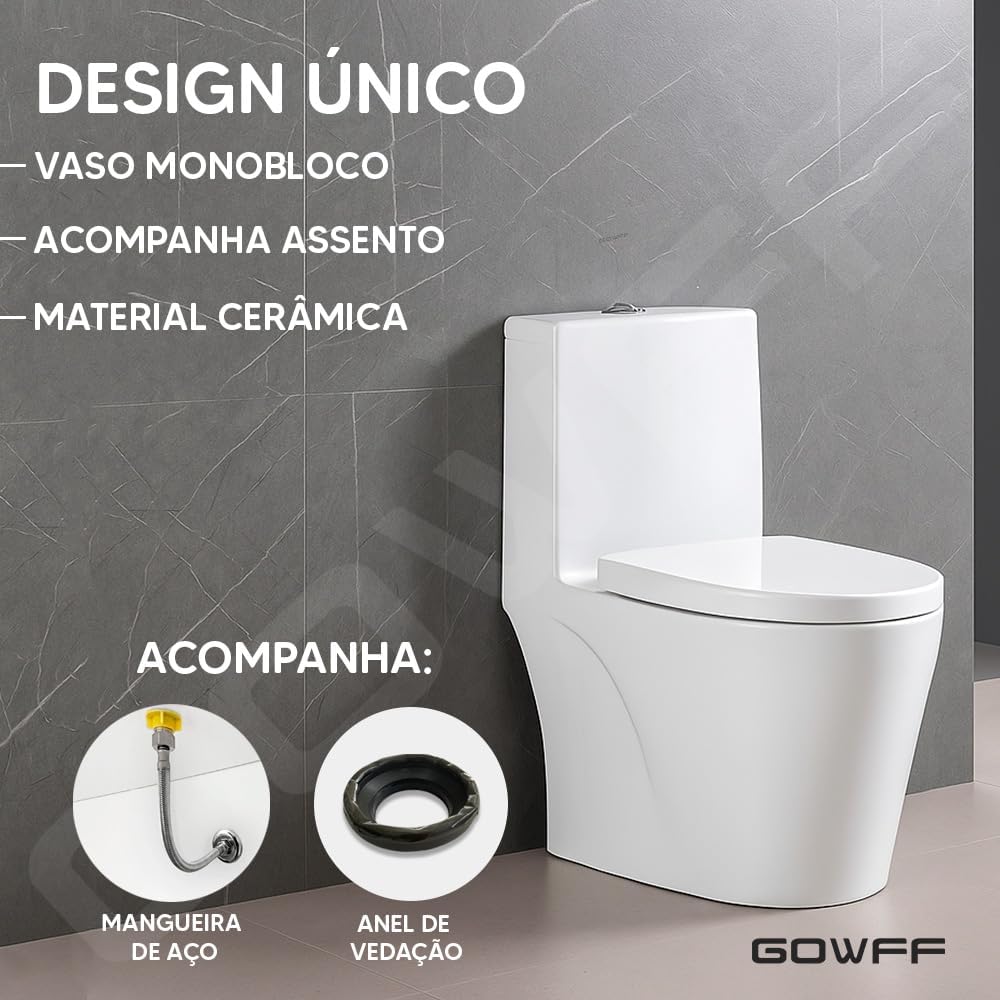 Vaso Sanitário Monobloco  3